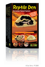 EXO TERRA EXO TERRA- PT2861- TERRARIUM DECOR- 2-PART MAGNETIC REPTILE- HIDE/DEN- 10X6X5- SMALL *DISC