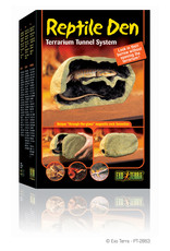 EXO TERRA EXO TERRA- PT2863- TERRARIUM DECOR- 2-PART MAGNETIC REPTILE- HIDE/DEN- 12X7.5X- LARGE *DISC