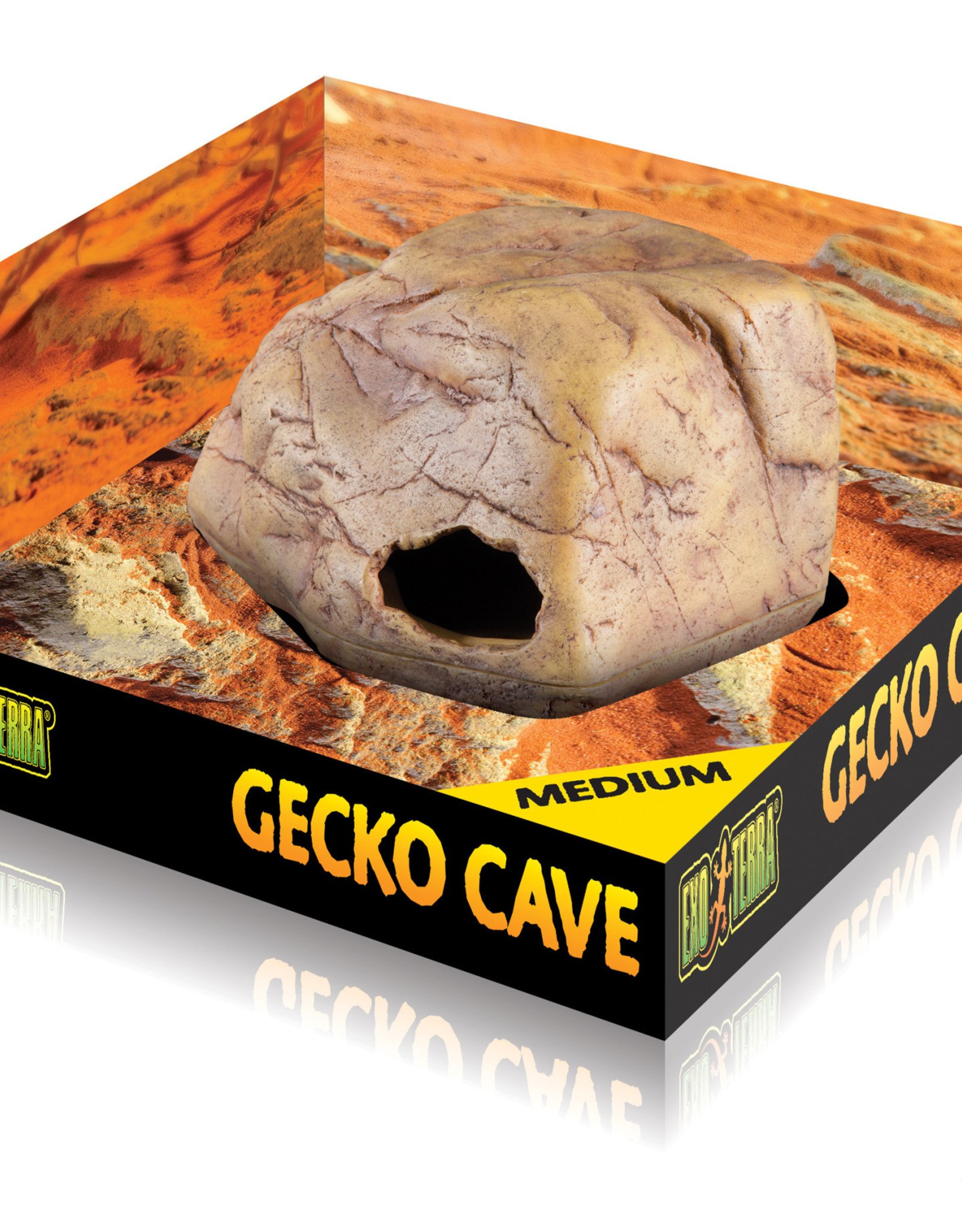 EXO TERRA EXO TERRA- PT2865- TERRARIUM DECOR- GECKO CAVE- 7X6.5X3.5- MEDIUM