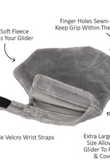 EN4658- FLEECE BONDING/HAND-FEEDING GLOVE- ADJUSTABLE- 8X8X3- CALMING GLOVE
