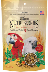 LAFEBER'S LAFEBER'S- NUTRI-BERRIES- PELLETED DIET/TREAT- 10X7X2- 10 OZ- MACAW/COCKATOO- CLASSIC