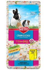 CENTRAL - KAYTEE PRODUCTS KAYTEE BEDDING- CLEAN AND COZY- CONFETTI- 24.6L
