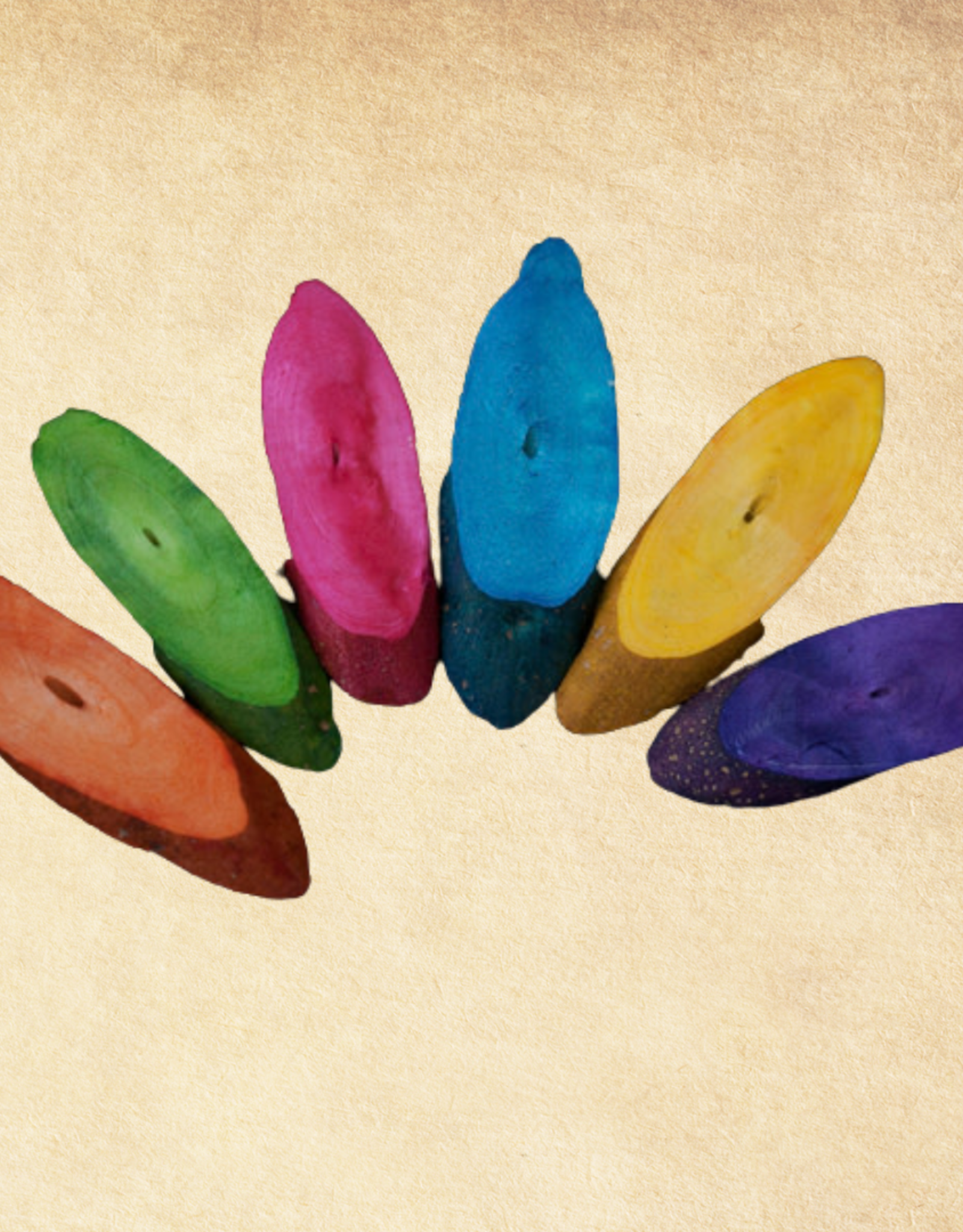 TOY MAKING- SOLA CHIPS- 3.5X2X.25- DYED- EACH