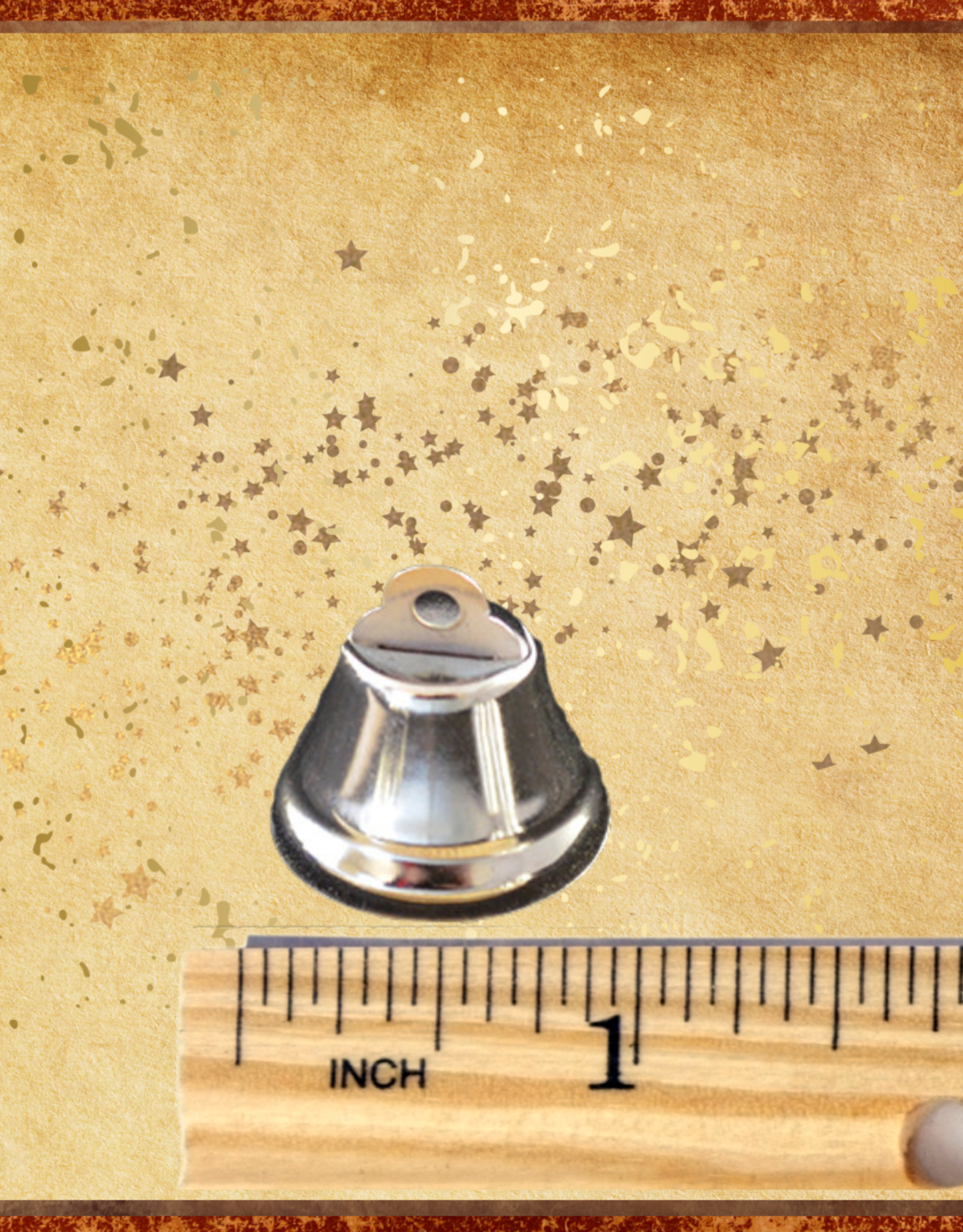 TOY  MAKING- BELL- METAL- 1 DIA- LIBERTY BELL- EACH