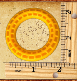 TOY  MAKING- RING- PLASTIC- 2X2X.5- TIRE- EACH