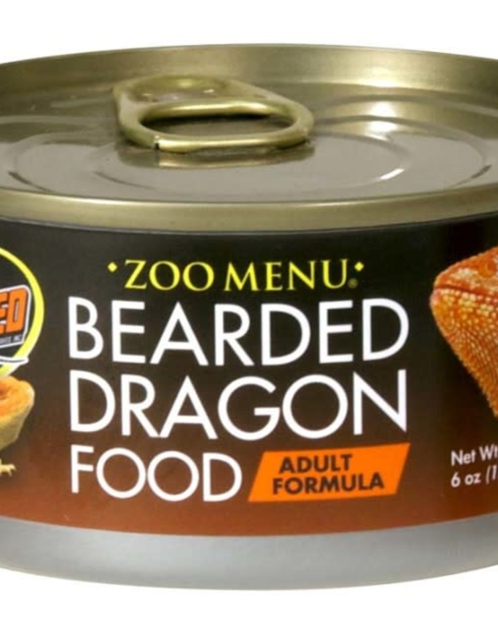 ZOO MED LABORATORIES, INC. ZOO MED ZM-72- CANNED FOOD- BEARDED DRAGON- 6 OZ
