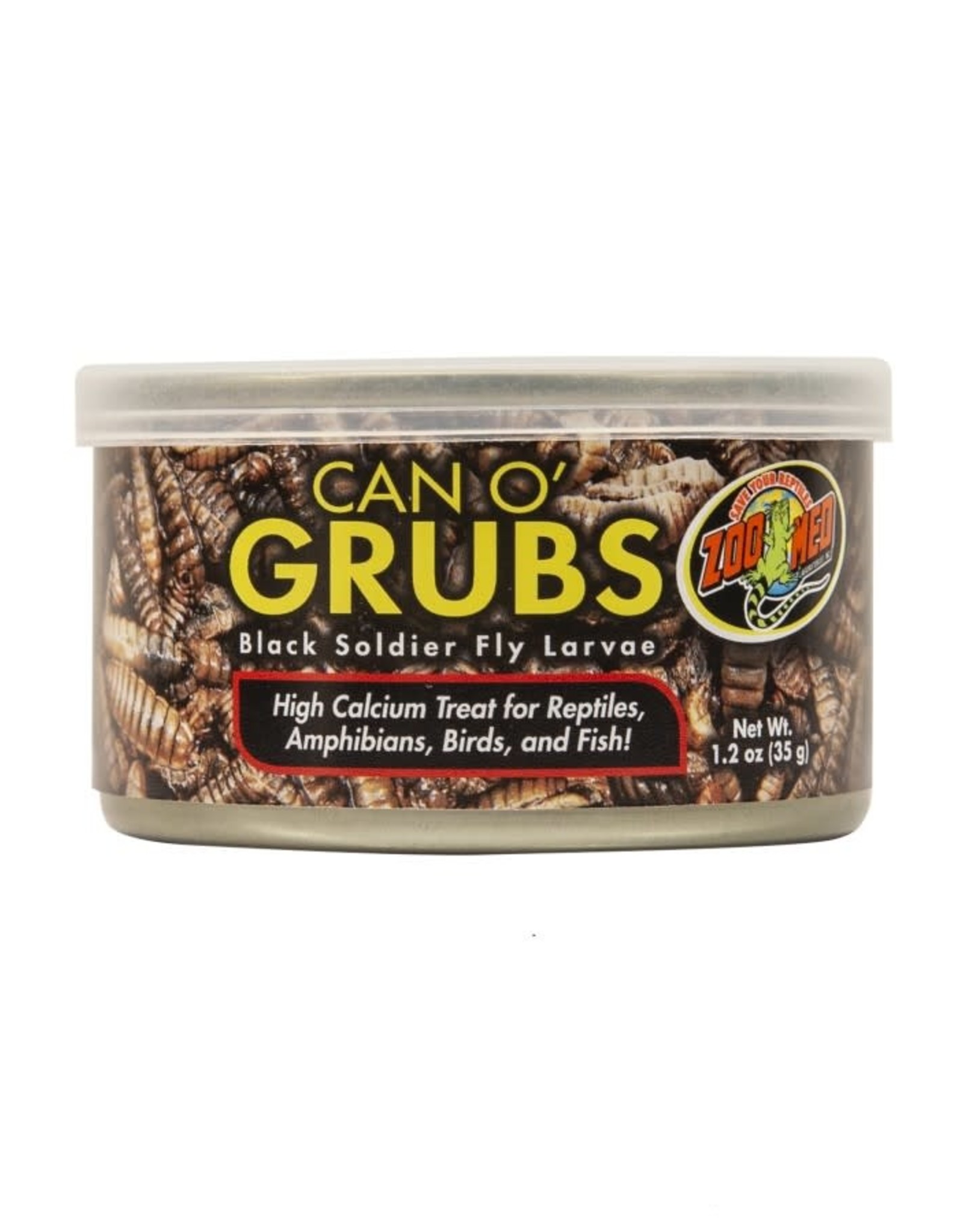 ZOO MED LABORATORIES, INC. ZOO MED ZM-155- CANNED FOOD- CAN O' GRUBS- 1.2 OZ