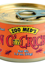ZOO MED LABORATORIES, INC. ZOO MED ZM-43- CANNED FOOD- CAN O' CRICKETS- MINI- 1.2 OZ