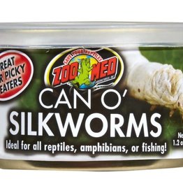 ZOO MED LABORATORIES, INC. ZOO MED ZM-148- CANNED FOOD- CAN O' SILKWORMS- 1.2 OZ