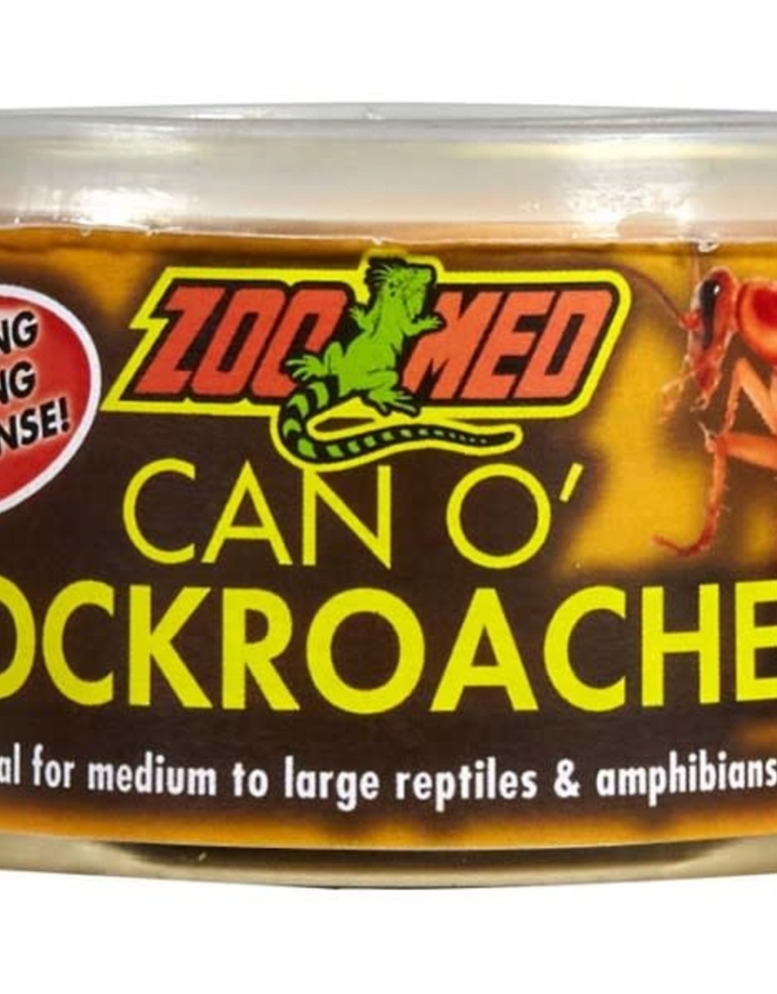 ZOO MED LABORATORIES, INC. ZOO MED ZM-147- CANNED FOOD- CAN O' COCKROACHES- 1.2 OZ