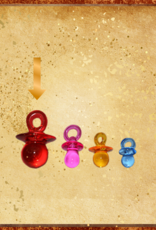 TOY MAKING- ACRYLIC- 1.5X1.5X1- PACIFIER- EACH