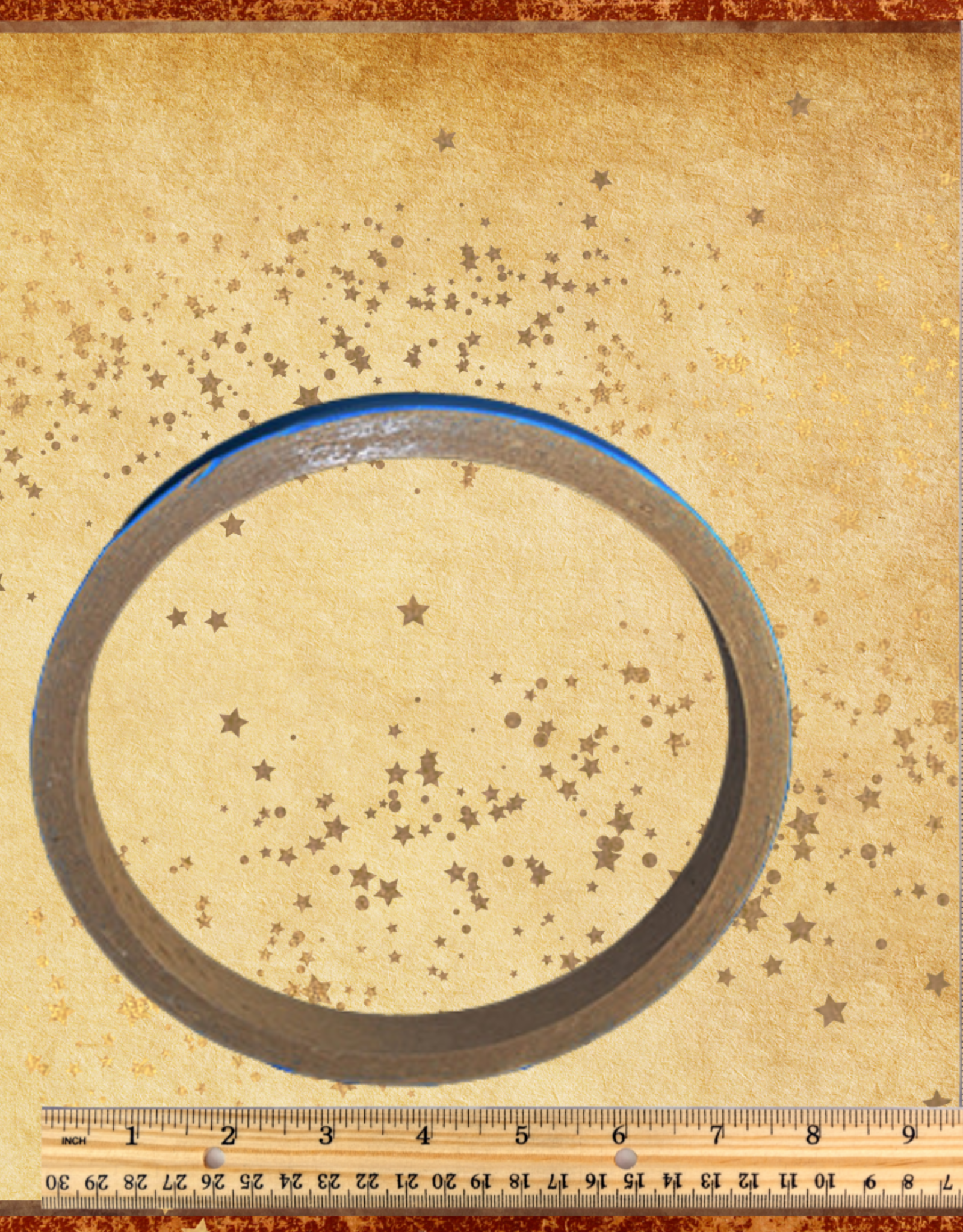 TOY MAKING- BAGEL- 7X7X.5- RING- EACH