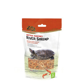 ZILLA PET PRODUCTS ZILLA- REPTILE MUNCHIES- 2X5X7- 2 OZ- RIVER SHRIMP