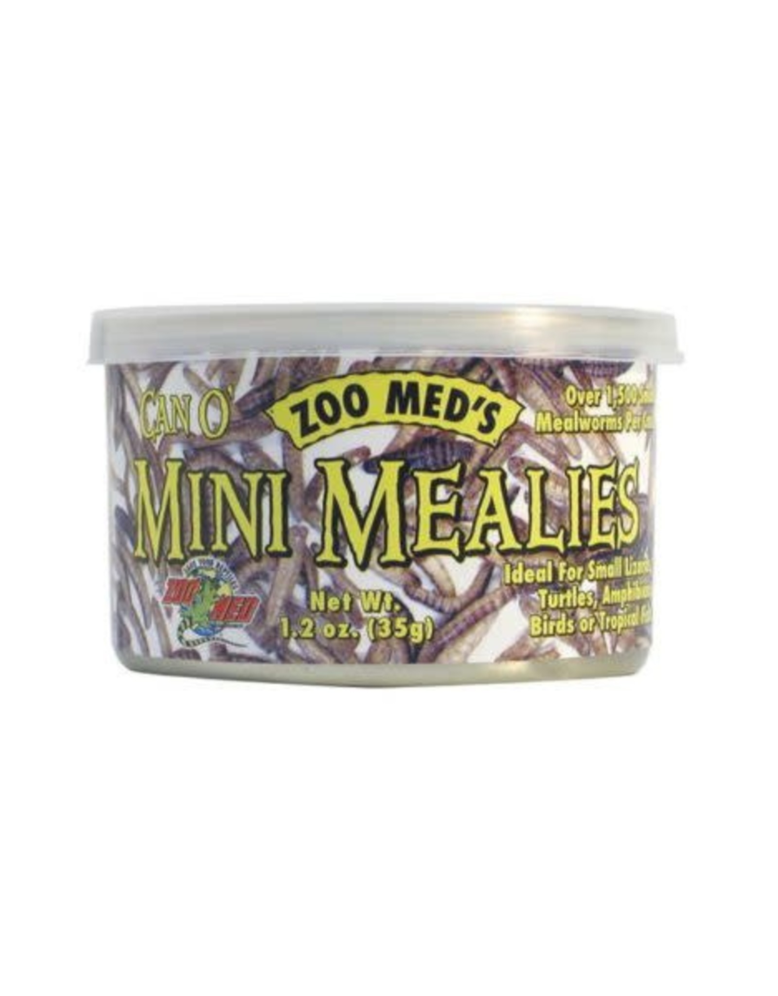 ZOO MED LABORATORIES, INC. ZOO MED- ZM-47- CANNED FOOD- CAN O'- MINI MEALIES- 1.2 OZ