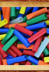 TOY MAKING- BEAD- PLASTIC- 1"- STRAW- EACH
