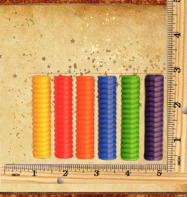 TOY MAKING- BEAD- PLASTIC- 2X.5X.5- SCREW TUBES- EACH