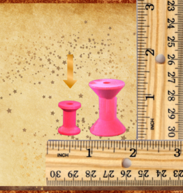 TOY MAKING- BEAD- WOOD-  7/8" X 1-1/8"- SPOOL- EACH