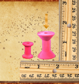 TOY MAKING- BEAD- WOOD- 1-1/4X2- SPOOL- EACH