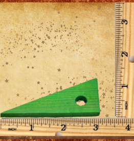 TOY MAKING- BLOCK- WOOD- 3X1-3/16- TRIANGLE-EACH