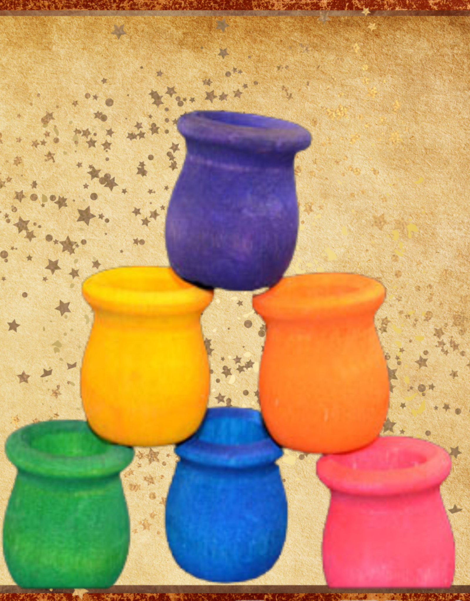 TOY MAKING- CANDLE CUPS- 2X1.5-1/4 HOLE- EACH