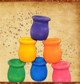 TOY MAKING- CANDLE CUPS- 2X1.5-1/4 HOLE- EACH