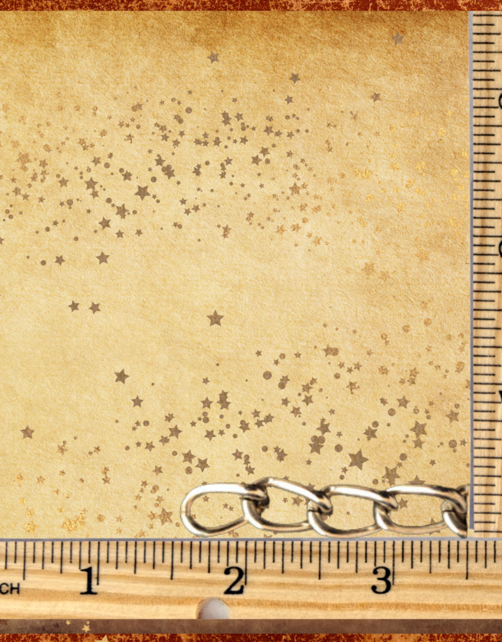 TOY MAKING- CHAIN-  METAL- (2.2MM)+ O-RING AND SMALL PEAR HOOK- 1 FOOT LENGTH