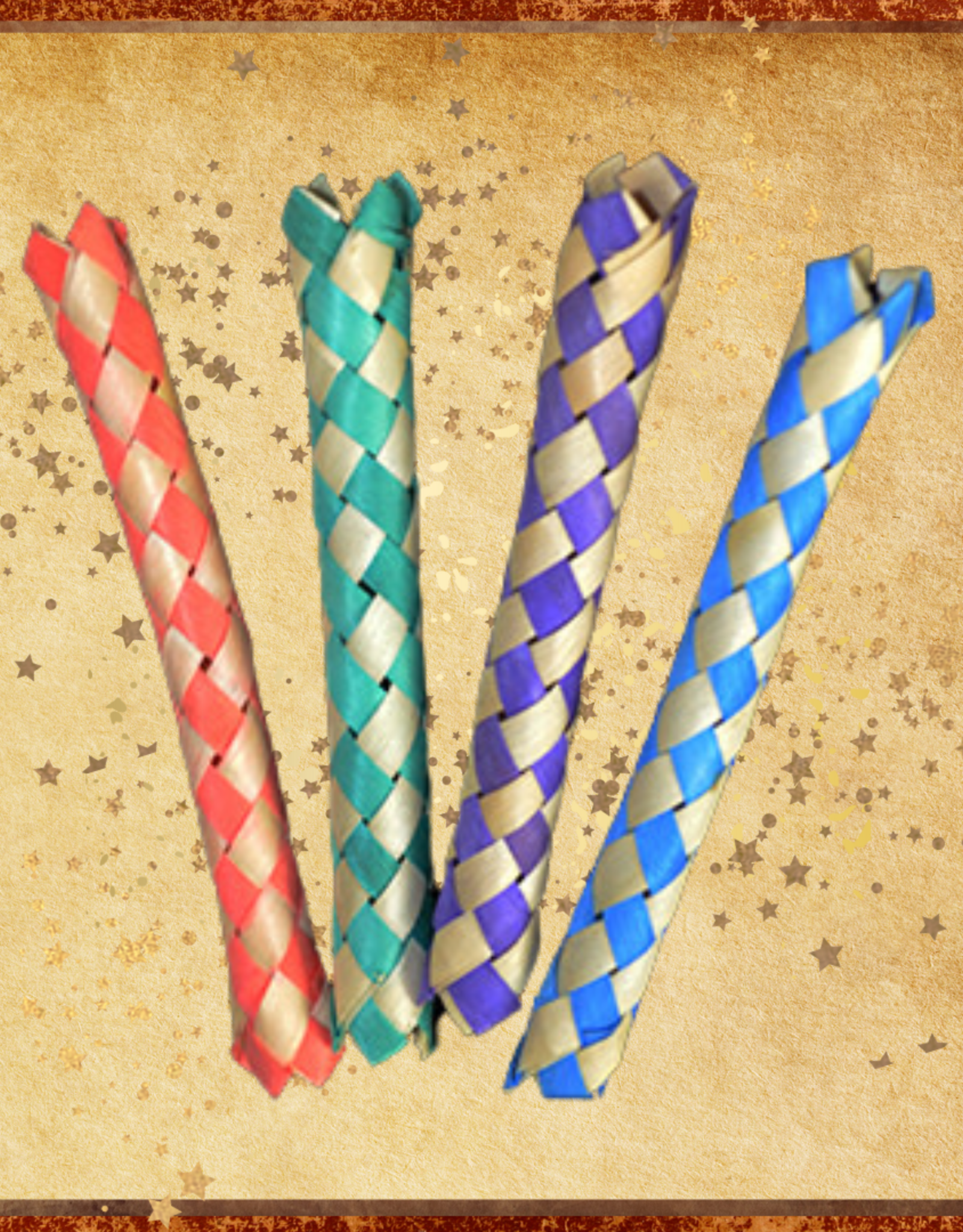 TOY MAKING- .5X.5X6- CHINESE FINGER TRAP