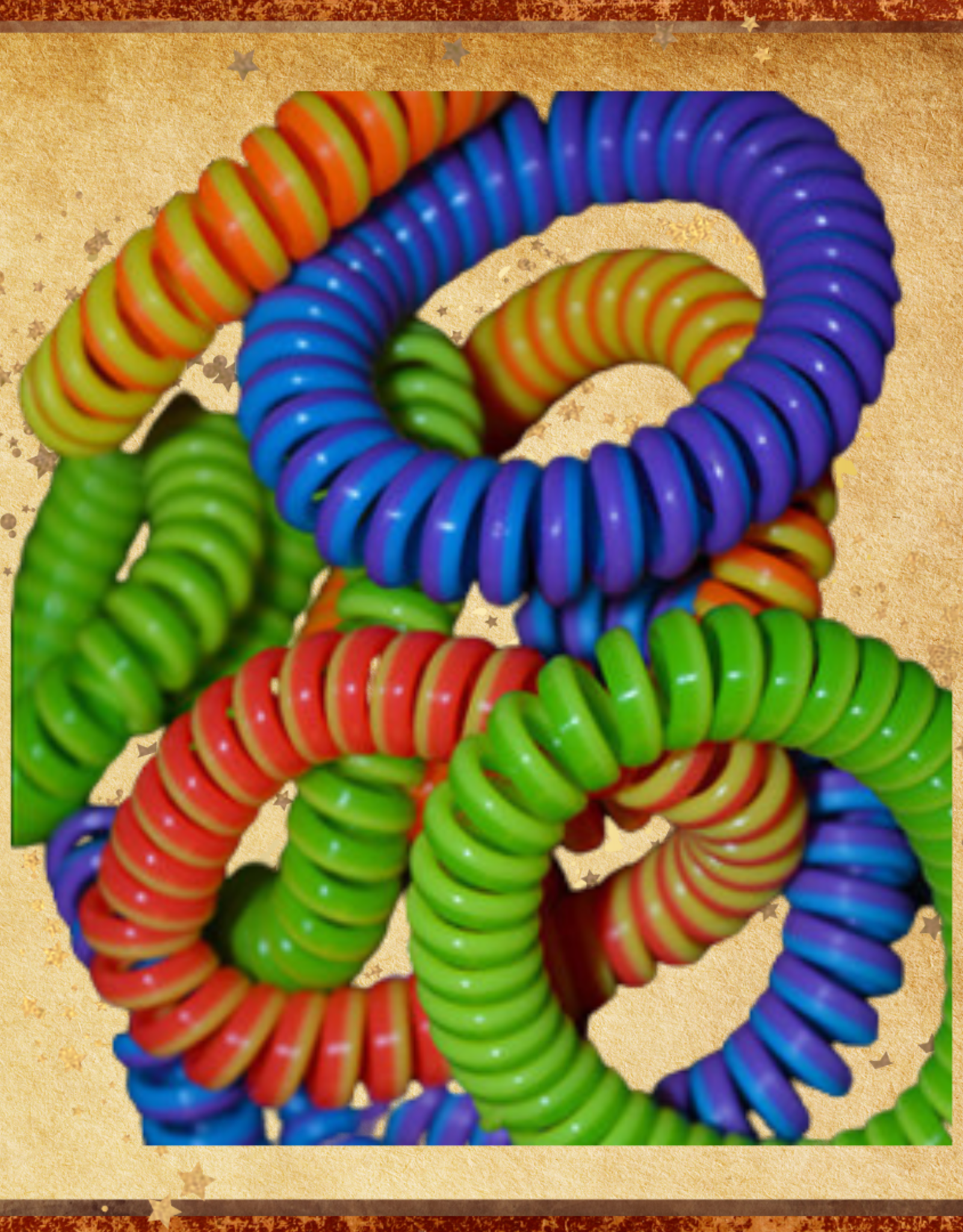 SUPER BIRD CREATIONS TOY MAKING- COIL BRACELET- 4X.5X.5- EACH