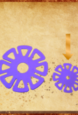 TOY MAKING- PLASTIC- RING- 1.5 D-4MM HOLE