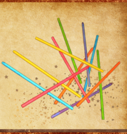 TOY MAKING- LOLLIPOP STICK- .25x.25x6.5 INCH- EXTRA LARGE- 14 STICKS