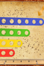 TOY MAKING- PLASTIC- 7X.5- SEVEN-HOLE PLANK- EACH