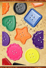 TOY MAKING- PLASTIC- BUTTON- 1.5X1.5- GIANT- EACH