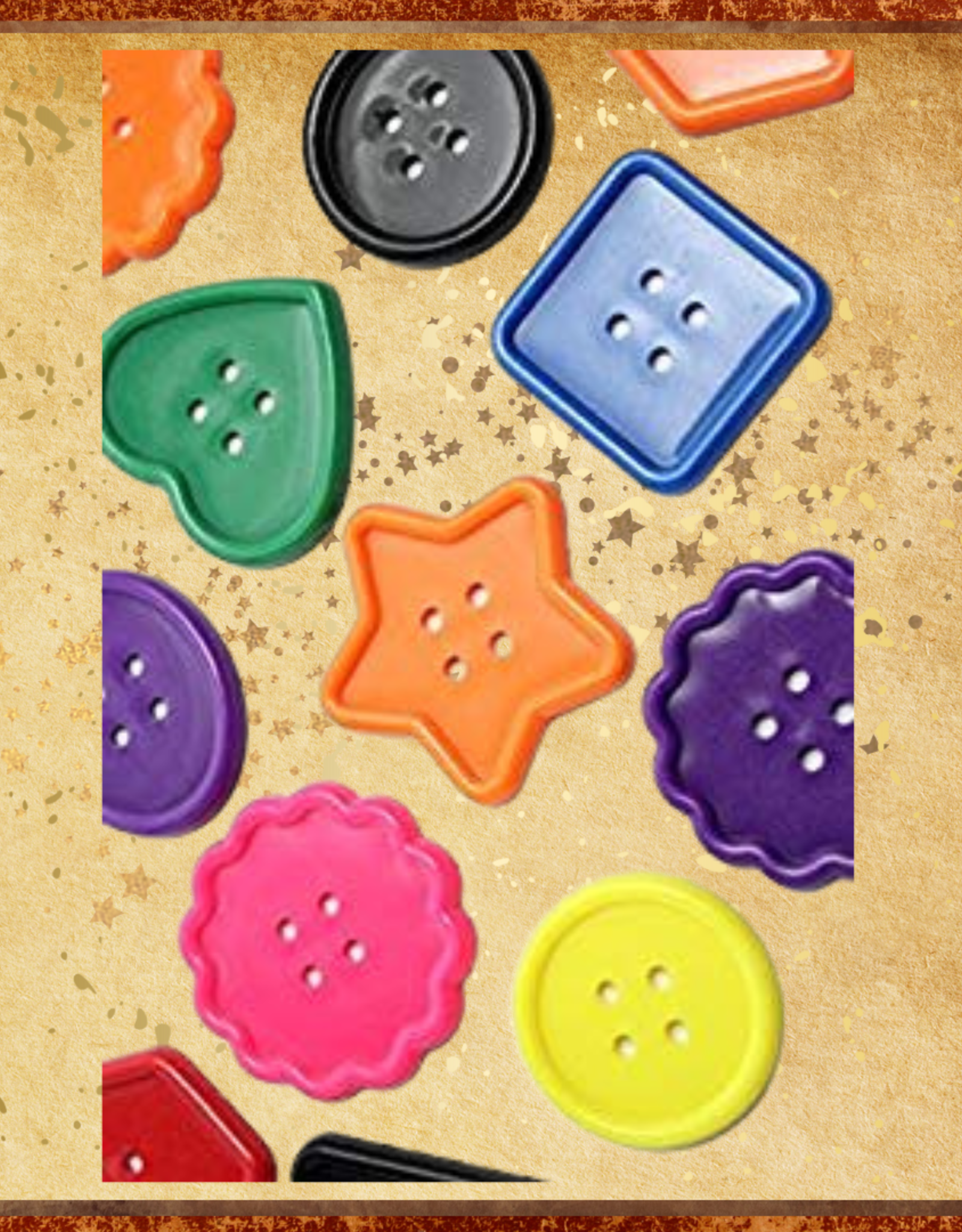TOY MAKING- PLASTIC- BUTTON- 1.5X1.5- GIANT- EACH