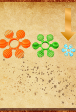 TOY MAKING- PLASTIC- RING- 1.25 DIA- TINY STAR- EACH
