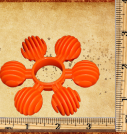 TOY MAKING- PLASTIC- RING- 3.25 DIA-7/8 HOLE- STAR