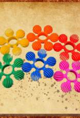 TOY MAKING- PLASTIC- RING- 3.25 DIA-7/8 HOLE- STAR