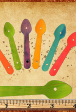 TOY MAKING- WOOD- TASTER SPOON- 3.75X.25- EACH