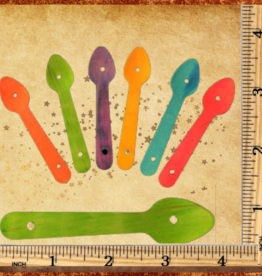 TOY MAKING- WOOD- TASTER SPOON- 3.75X.25- EACH