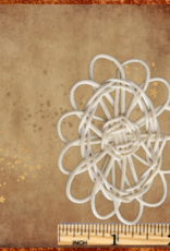 TOY MAKING- VINE- 3 1/2" x 2 1/2"- RATTAN DOILY- MINI