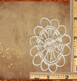 TOY MAKING- VINE- 3 1/2" x 2 1/2"- RATTAN DOILY- MINI