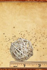 TOY MAKING- VINE BALL- 1.5X1.5X1.5- (4CM)- NATURAL- EACH