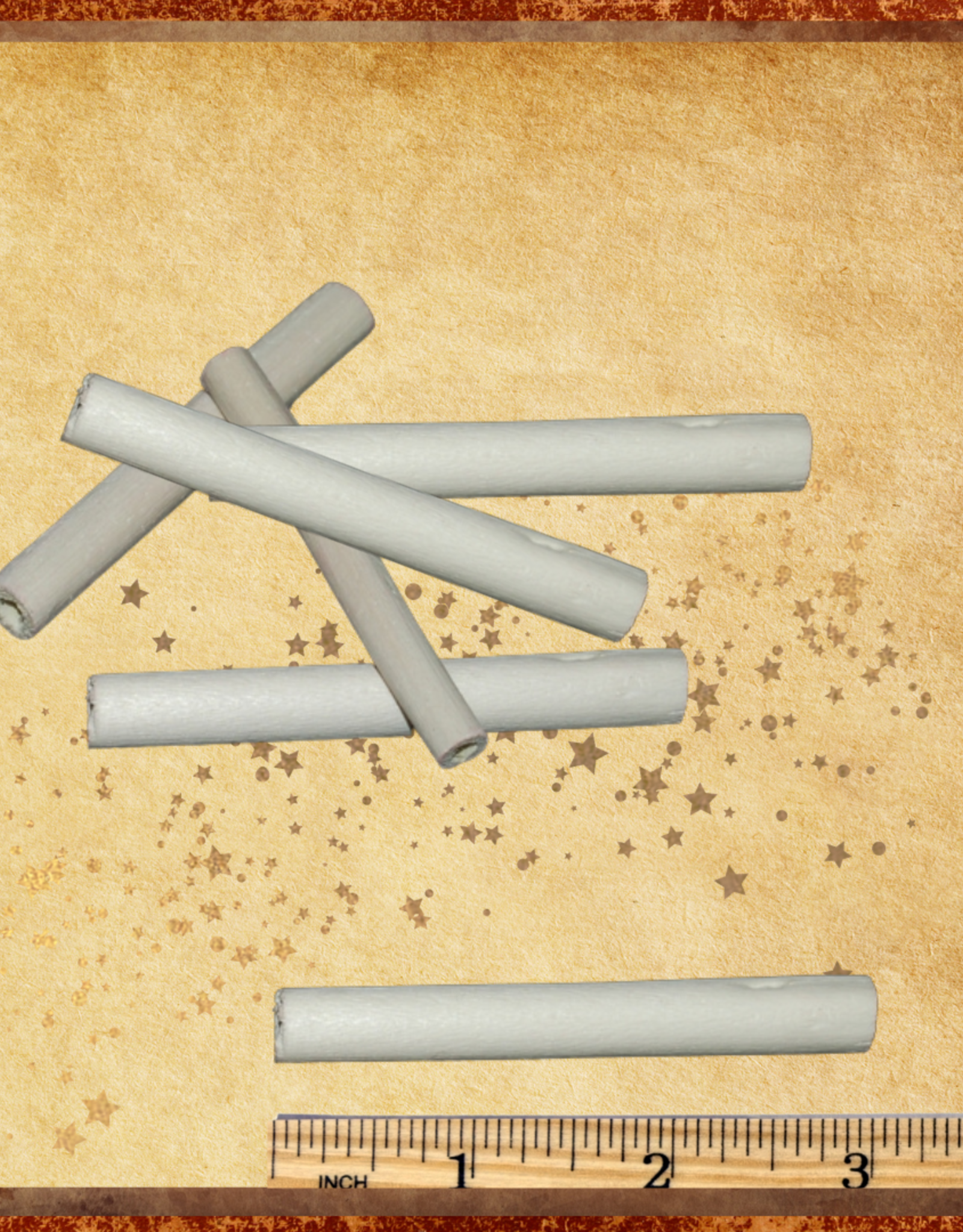 TOY MAKING- 3-4 INCHX.5 DIA- JUTE STICK- NATURAL- EACH