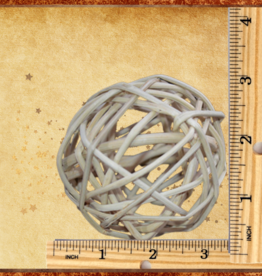 TOY MAKING- VINE BALL- 3X3X3- (8CM)NATURAL- EACH
