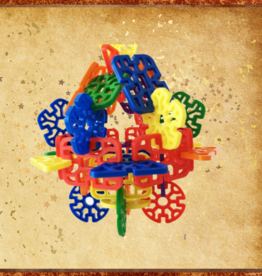 TOY MAKING- PLASTIC- 2X2X.25- CONNECTORS- EACH
