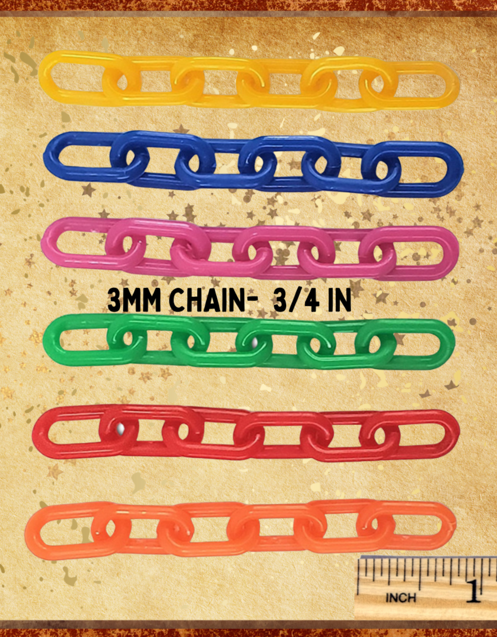 PLASTIC CHAIN (FOR 3 FEET)