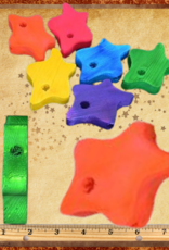 SUPER BIRD CREATIONS TOY MAKING- WOOD- 4X3X7/8- CHUNKY PINE STAR