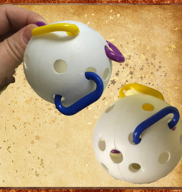 FOOT TOY- 3.5X3.5X3.5- PARTY BALL- MEDIUM