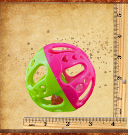 SUPER BIRD CREATIONS TOY MAKING- BALL- PLASTIC- 3X3X3- BIRDIE BALL