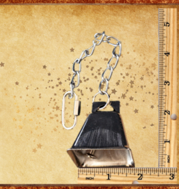 TOY MAKING- CHAIN AND COWBELL- METAL- 10X2- MEDIUM