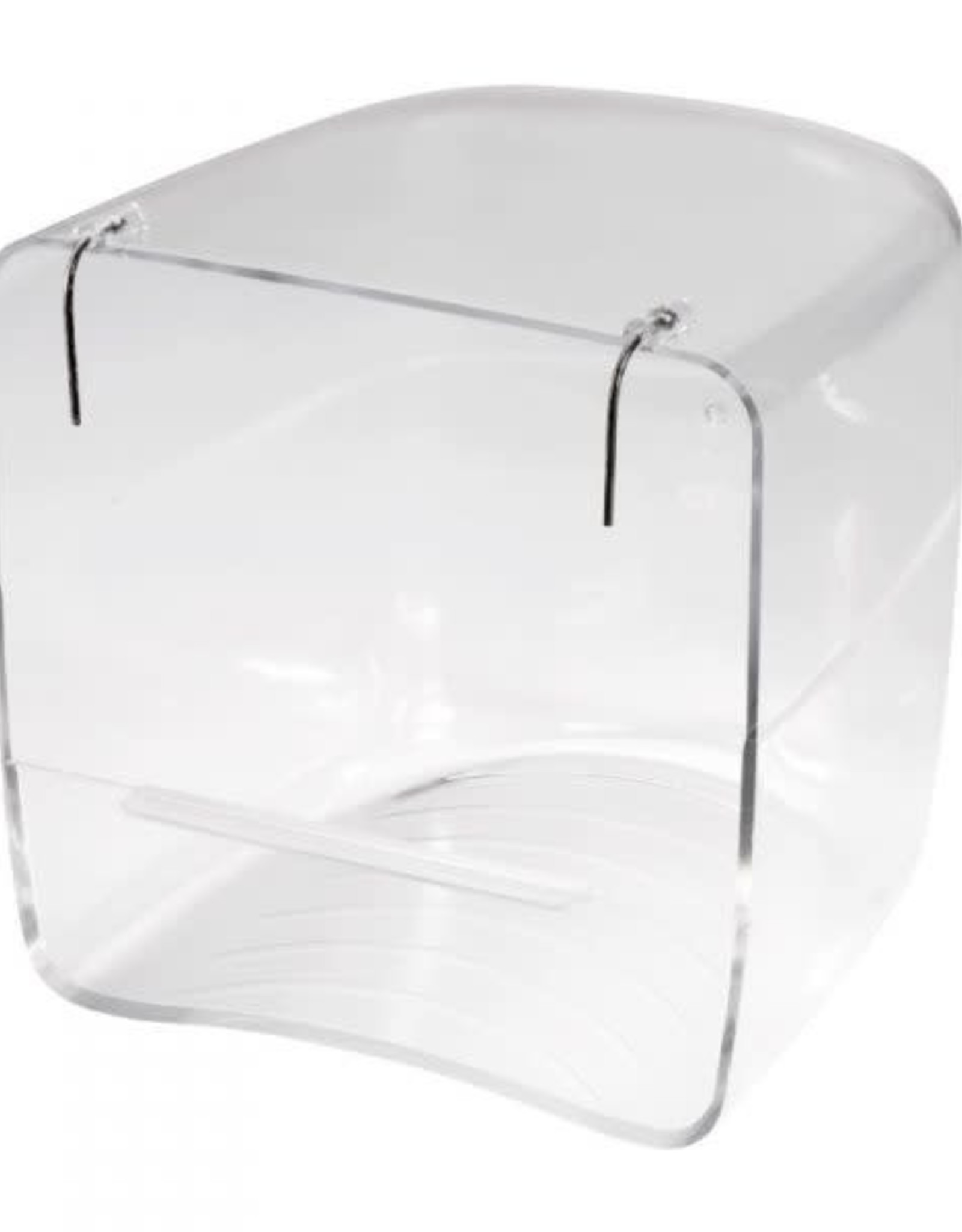 S.T.A-  OUTSIDE BATH- 5X5X5- CANARY/FINCH- CLEAR